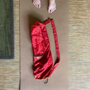 Silk made in India yoga mat  case